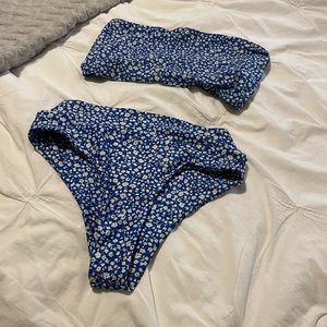 Stone fox swim electric daisy soma top